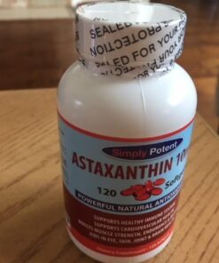 Astaxanthin 10mg 120 Softgels, Almost Like Astaxanthin 12mg or 3 x Astaxanthin 4mg Gelcaps, Natural Astaxanthin Antioxidant Gel Cap Supplement Supports Joint Heart Brain Skin Eye & Fatigue Recovery 13 51oevkGimnL
