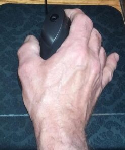 J-Tech Digital Scroll Endurance Wired Mouse Ergonomic Vertical USB Mouse with Adjustable Sensitivity (600/1000/1600 DPI), Removable Palm Rest & Thumb Buttons - Reduces Hand/Wrist Pain (Wired) 52 51ouRM2QXML 2