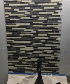 ELECWISH Bathroom Vessel Sink with Faucet Mounting Ring and Pop Up Drain 16.5 Inch Tempered Glass Basin (Brown) Brown 45 51ozdqsGbL