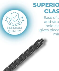 Willis Judd Double Strength Magnetic Bracelet - Magnetic Bracelets for Men - Adjustable Length with Sizing Tool Black 7 51p3LPrPpDL