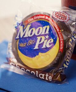 MoonPie Double Decker Banana Marshmallow Sandwich - 2oz, 12Count Box ( 72Count Total) | Double Layer Banana Covered Graham Cracker & Marshmallow Pie, 2.06 Pound (Pack of 6) 18 51pTksXQ23L