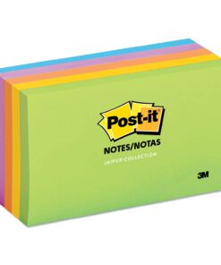 Post-it Pop-up Notes, 3x3 in, 5 Pads, America's #1 Favorite Sticky Notes, Floral Fantasy Collection, Bold Colors, Clean Removal, Recyclable (R330-AN) 6 51paEkrZTBL