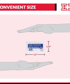 Ever Ready First Aid Triple Antibiotic Ointment .9gr Packets - 144 Count 144 Count (Pack of 1) 9 51phnqYblXL