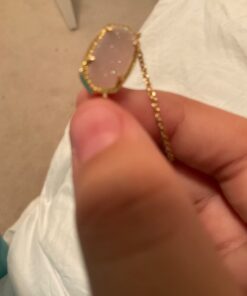 Kendra Scott Elisa Pendant Necklace for Women, Fashion Jewelry, 14k Gold-Plated GOLD - IRIDESCENT DRUSY 40 51pi9cn0EgL