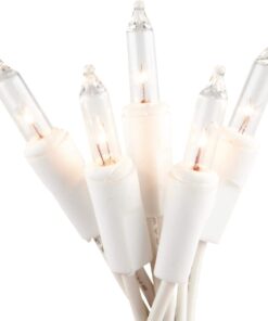 Everglow 2980-22 100 Clear White Wire Light Set Indoor String Lights 20 51poVX32F5L