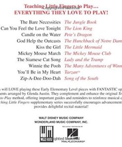 Alternative view of Teaching Little Fingers To Play Disney Tunes Book Only