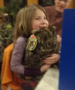 Melissa & Doug Giant Owl - Lifelike Stuffed Animal (17 inches tall) , Brown 32 51puUOERAOL