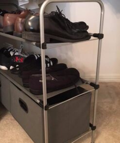 Whitmor Closet Shelves and Drawers - Multipurpose Portable Closet Organization Solution 33 51q0H SenhL