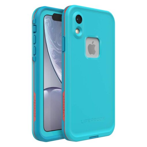 Lifeproof FRĒ SERIES Waterproof Case for iPhone XR - Retail Packaging - BOOSTED (BLUE ATOLL/HAWAIIAN OCEAN/EMBERGLOW) Boosted (Blue Atoll/Hawaiian Ocean/Emberglow)