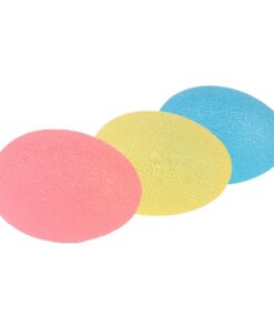 Hand Exercise Balls - Egg Shaped - 3 Squeeze Resistances (Soft, Medium, Firm) - For Hand Training, Physical Therapy, Injury Rehabilitation Soft, Medium, Firm Set of 3 Hand Exercise Eggs 17 51qCqg9ZZWL