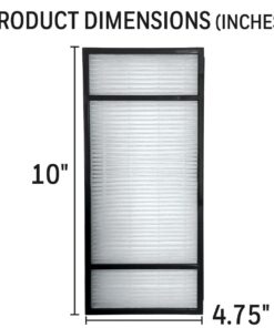 Honeywell HRF-H2 True HEPA Air Purifier Replacement Filter H, 2-Pack – Airborne Allergen Air Filter Targets Wildfire/Smoke, Pollen, Pet Dander, and Dust 2 pack 20 51qDSmOxebL