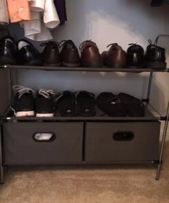Whitmor Closet Shelves and Drawers - Multipurpose Portable Closet Organization Solution 35 51qEJiZR6LL