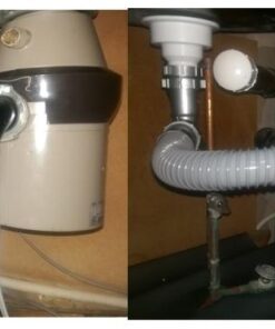 Snappy Trap 1 1/2" All-In-One-Drain Kit for Double Bowl Kitchen Sinks Original version 47 51qIRrlDgYL