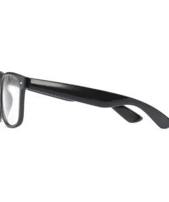 MODA Retro Nerd Geek Oversized Black Framed Spring Temple Clear Lens Eye Glasses 18 51qKwrMF7ML