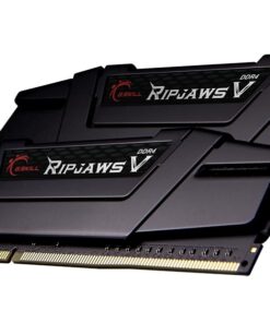 Alternative view of G.SKILL Ripjaws V Series (Intel XMP) DDR4 RAM 16GB (2x8GB) 3200MT/s CL16-18-18-38 1.35V Desktop Computer Memory UDIMM - Black (F4-3200C16D-16GVKB)