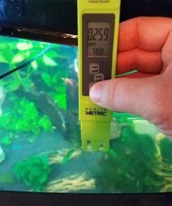 Professional TDS ppm Conductivity Meter - Quick and Easy EC TDS and Temperature Test Pen | 0-9999 ppm with ± 2% Accuracy | Perfect 3-in-1 Tester For Ro Water Aquarium Hydroponics Coffee Pool etc. White 42 51qSlE9EZ9L