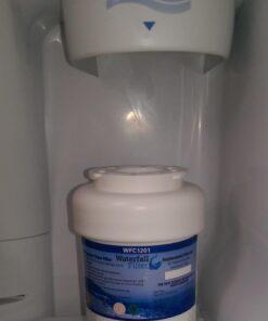 Waterfall Filter - Refrigerator Water Filter Compatible with GE MWF SmartWater Water Filter Cartridge 15 51qUgEcUACL