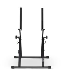 On-Stage RS7000 Tilt-Back Amp Stand (Setup for Guitar Combo Amplifiers and Speakers, 150 lb Capacity, Adjustable Height, Nonslip Rubber Arms and Feet, Portable, Folding, Steel, Black) 26 51qWU7TjLL