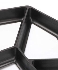 Walk Maker, Pathmate Stone Moldings Paving Pavement Concrete Molds Stepping Stone Paver Walk Way Mold for Patio, Lawn & Garden(Big Size:16.9 x 16.9 x 1.6 inch) Big Size:16.9 x 16.9 x 1.6 inch 23 51qYrPiJAL 1