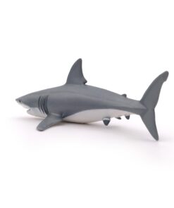 Papo - hand-painted - figurine - Marine Life - White Shark Figure-56002 - Collectible - For Children - Suitable for Boys and Girls - From 3 years old 1 Multicolor 18 51qmBV8RpZL