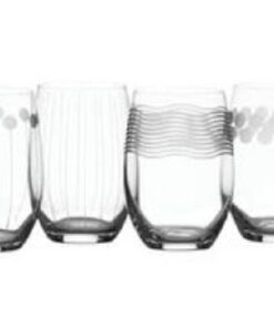 Mikasa Cheers Stemless Wine Glass, 17-Ounce, Set of 8 8 Count (Pack of 1) Clear 10 51qtSyNE1WL