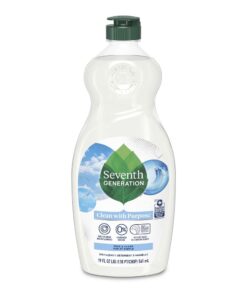 Alternative view of Seventh Generation Dish Liquid Soap, Free & Clear, 25 Oz, Pack of 6 Free and Clear