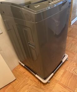 SPACECARE Mobile Roller with 4 Locking Wheels - Adjustable Furniture Dolly Washing Machine Stand Refrigerator Base Moving Cart Off White 46 51qzX3NsIZL