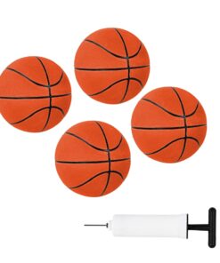 Hall of Games Indoor Arcade Basketball Games Multiple Styles, 2-Player Arcade Scoring Display with Rubber Basketball Set, Perfect for Family Game Rooms Deluxe (Poly Backboard & Premium Scorer) 21 51r3zXxvvrL
