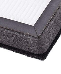 Nispira FLT5000 True HEPA Filter Replacement Compatible with GermGuardian Air Purifier AC5000, AC5000e, AC5250pt, AC5350b, AC5350bca, AC5350w, AC5300b, and Lowe’s Idylis IAP GG 125, 1 Pack 13 51r49sICCuL