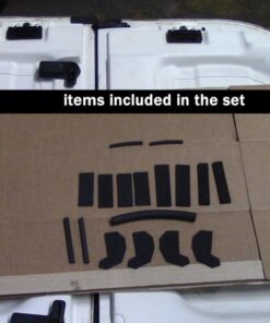 Omix-Ada | 13510.70 | Hard Top Seal Kit, Foam Blocker | OE Reference: 68026937AB | Fits 2011-2014 Jeep Wrangler JK 67 51r5ll0VuCL