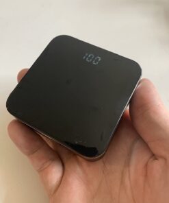 T-CORE Power Bank The Smallest and Lightest 10000mAh External Battery Ultra-Compact High-Speed Charging Technology Portable Charger for iPhone, Samsung Galaxy and More Black 44 51r6YgMluFL