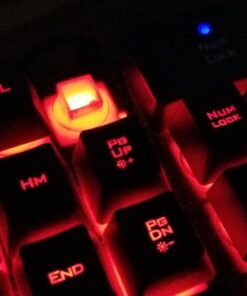 Rii RK100 3 Colors LED Backlit Mechanical Feeling USB Wired Multimedia Gaming Keyboard, Office Keyboard for Working or Primer Gaming,Office Device 41 51rBmmQCwwL