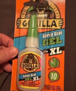 Gorilla Super Glue Gel XL, 25 Gram, Clear, (Pack of 1) 1 - Pack 36 51rFMdK8OjL