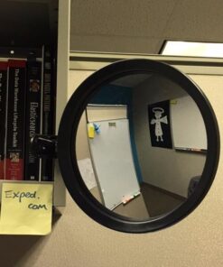 See All ICU7 Personal Safety and Security Clip-On Convex Security Mirror, 7" Diameter (Pack of 1), Black 7 inches 23 51rIy0yEeYL 1