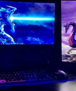 Acer Gaming Monitor 27” Curved ED273 Abidpx 1920 x 1080 144Hz Refresh Rate G-SYNC Compatible (Display Port, HDMI & DVI Ports) Black 27-inch 46 51rLQnGOoPL 1