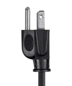 Monoprice 3-Prong Power Cord - 1 Feet - Black (6-Pack) NEMA 5-15P to IEC 60320 C13, 14AWG, 15A, Works with Most Pcs, Monitors, Scanners, and Printers 6 Pack 10 51rMaiY8VZL