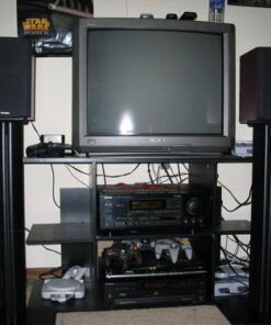 SANUS BF31-B1 31" Speaker Stands for Bookshelf Speakers up to 20 lbs - Black - Set of 2 34 51rQOfs0fNL