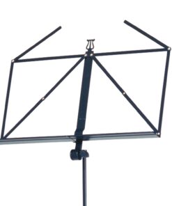 Alternative view of K&M - Konig & Meyer 10065.000.55 Heavy Duty Music Stand - Large Deep Desk - Sturdy Base - Adjustable Height - Compact - Professional Grade for Musicians - German Made - Black