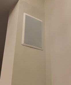 Polk Audio RC80i 2-way Premium In-Ceiling 8" Round Speakers, Set of 2 Perfect for Damp and Humid Indoor/Outdoor Placement - Bath, Kitchen, Covered Porches (White, Paintable-Grille) RC80i, 8 Inch 36 51reV4ayimL