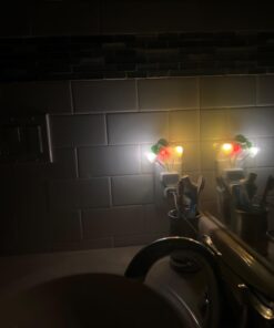 Rienar Sensor Led Night Light, Color Changing Plug-in LED Mushroom Dream Bed Lamp 54 51rhdYMUoBL