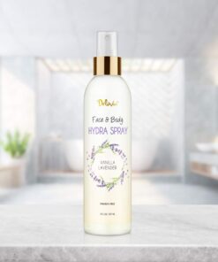 Deluvia Hydra Spray, Moisturizing Body Spray and Face Mist with Essential Oils, Organic Aloe Vera, Dead Sea Salts, Provitamin A, Vitamin C. Alcohol Free, Paraben Free. (Vanilla Lavender) Vanilla Lavender 13 51rke18I7CL
