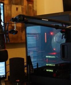 Samson MBA28 28” Broadcasting Microphone Boom Arm for Podcasting and Streaming,Black 28" 62 51rrqQe0nhL