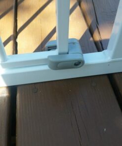 Safety 1st Easy Install 36" Extra Tall & Wide Gate, Fits Between 29'"And 47" 1 Count (Pack of 1) Extra Tall and Wide White 47 51s8EjtlDL