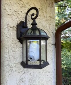 LaView 4MP Bulb Security Camera 2.4GHz,360° 2K Security Cameras Wireless Outdoor Indoor Full Color Day and Night, Motion Detection, Audible Alarm, Easy Installation, Compatible with Alexa White 43 51s8hoEgUqL