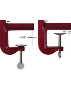 Johnny Apple Peeler (VKP1011), Clamp Base, Stainless Steel Blades, Red 22 51sAWCr64hL