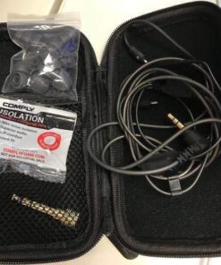 MEE audio M6 PRO In Ear Monitor Headphones for Musicians, 2nd Gen Model With Upgraded Sound, Memory Wire Earhooks & Replaceable Cables, Noise Isolating Professional Earbuds, 2 Cords Included (Black) In-Ear Monitors Black 31 51sChVeV EL 3