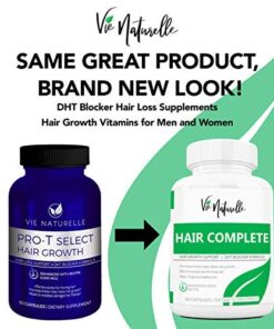 DHT Blocker Supplement & Hair Supplement - Hair Growth Vitamins for Women & Men - DHT Pills Hair Loss Treatments for Women with Saw Palmetto - Hair Regrowth Treatment 60 Count (Pack of 1) 22 51sDJ3YyacL 2