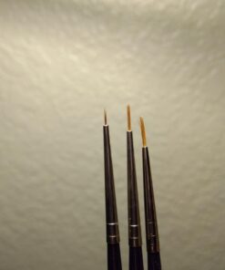 AIT Art Select Red Sable Detail Brush Set, 7 Pure Russian Sable Paint Brushes, Handmade in Germany for Crafting Exquisite Details Using Oil, Acrylic, or Watercolors 46 51sE4BehlKL