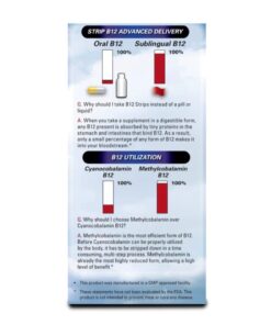 Essential Source Vitamin B12 Strips with B6 and Biotin, 2000 mcg - 30 Day Supply 8 51sFLNcNSWL