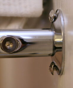 Organize It All Wall Bath Towel Bar in Chrome mounted shelf, 26" W x 11.25" L x 7.5" H 26"W x 11.25"L x 7.5"H 35 51sIir7Ly0L